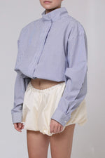 Cargar imagen en el visor de la galería, CAMISA NEKKU - UNITALLA - AZUL RAYAS
