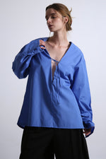 Cargar imagen en el visor de la galería, TOP KEI - TALLA S/M - AZUL
