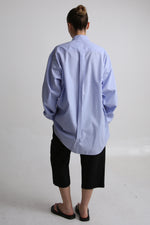 Cargar imagen en el visor de la galería, CAMISA OTAN - UNITALLA - AZUL TEXTURA CUADROS
