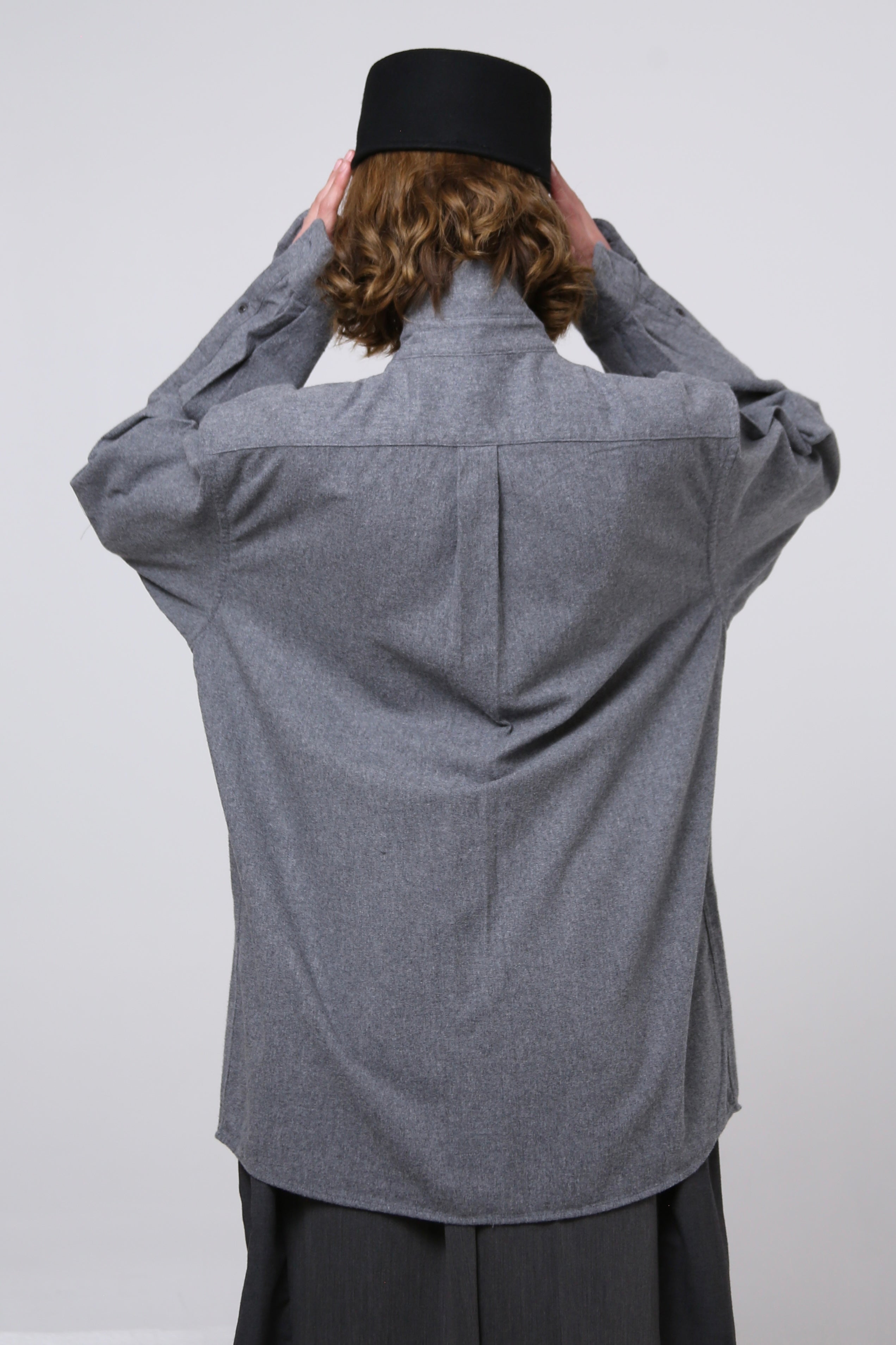 CAMISA JIN - TALLA L - GRIS