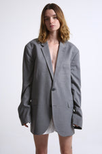 Cargar imagen en el visor de la galería, BLAZER SENAKA - TALLA M - GRIS
