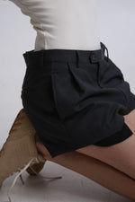 Cargar imagen en el visor de la galería, MINI SHORTS - TALLA S - GRIS OXFORD
