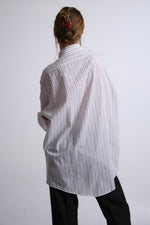 Cargar imagen en el visor de la galería, CAMISA OTAN - UNITALLA - BLANCA RAYAS
