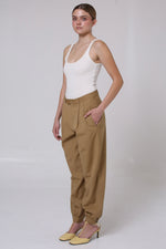 Cargar imagen en el visor de la galería, PANTALÓN KAF - TALLA M - BEIGE
