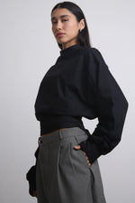 Cargar imagen en el visor de la galería, CAMISA OBI - UNITALLA - NEGRA
