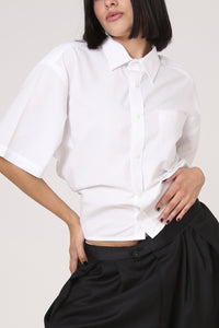 CAMISA KURO - TALLA M - BLANCA