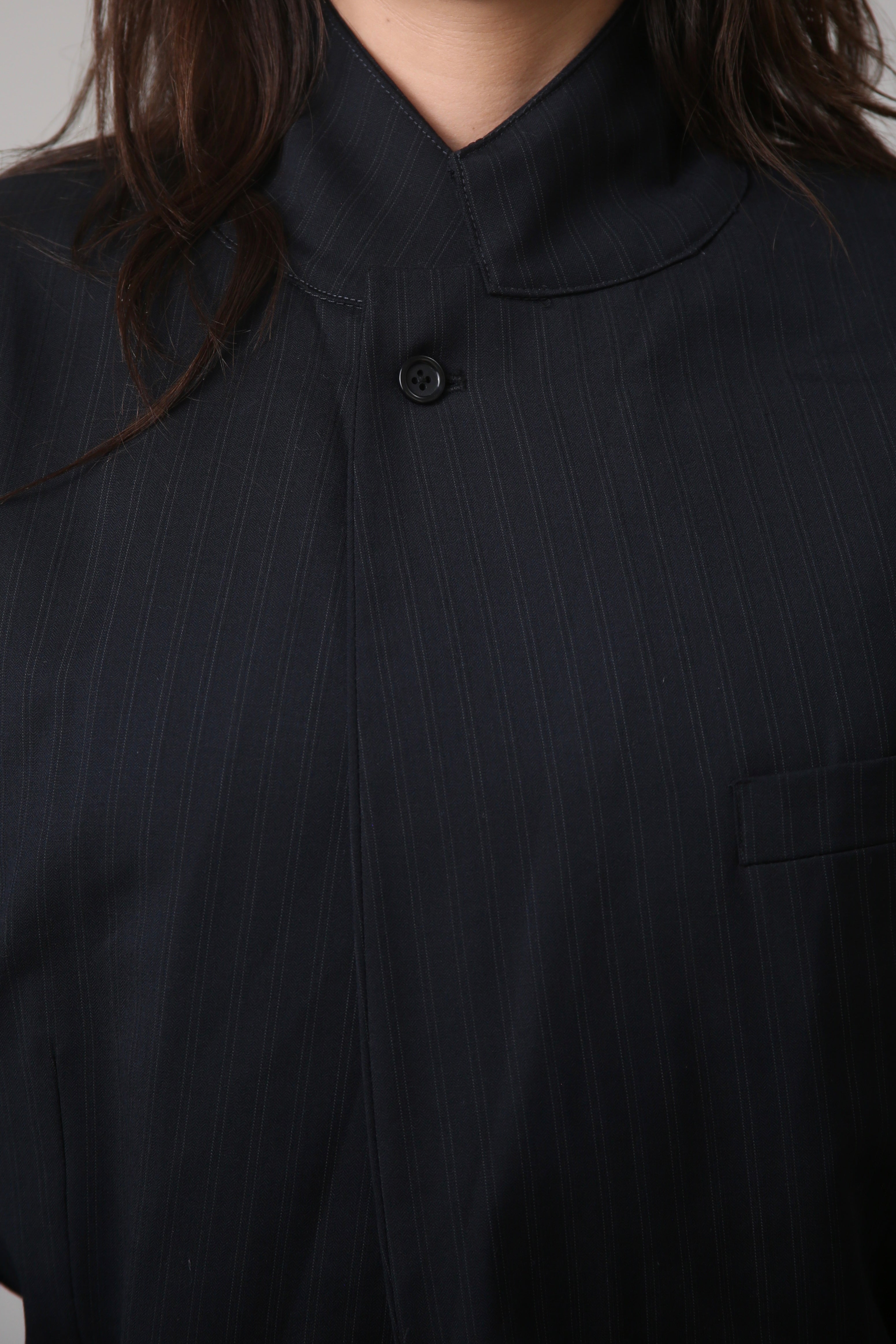 BLAZER - TALLA M - AZUL MARINO RAYA DIPLOMÁTICA