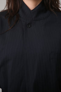 BLAZER - TALLA M - AZUL MARINO RAYA DIPLOMÁTICA
